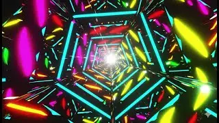 🔮 &ldquo;Neon Hex Tunnel VJ Loop 4K 🔊 Psychedelic Visuals for LED Screens & Festivals&rdquo;