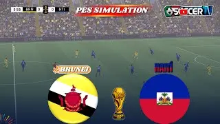 Гаити против Брунея – Режим Чемпионата мира (2026) | Геймплей PES на ПК | Полная симуляция матча