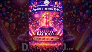 FULL VIDEO Annual Function 2025-2026 A Journey of Talent & Tradition