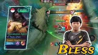 BUILD TOP GLOBAL YI SUN SHIN BLESS ??? - GAMEPLAY YI SUN SHIN JUNGLE | Mobile Legend Bang-Bang