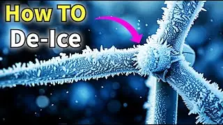 How to Remove Winter Ice From Wind Turbines?