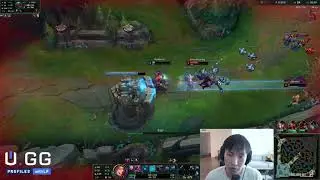 Doublelift turns a 1v2