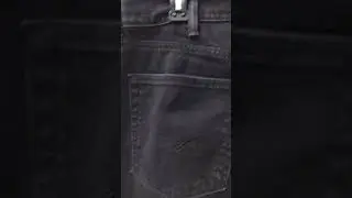Levi's 559 Black Denim Jeans Men's 38x30 Zip Closure Slight Stretch #levis559 #blackdenim