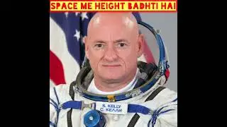 Space me height badhti hai | Amazing facts | cool facts| #shorts #trendingfact