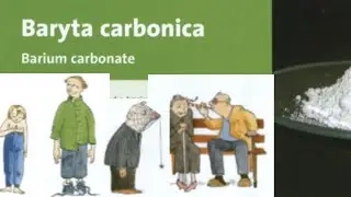 Baryta carbonica Homeopathy medicine explained picture method #homeopathy#materiamedica#barytacarb