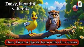 Hear, Listen & Speak A Beginner's Guide to Spanish Practice  |  Daisy, the Brave Little Duck