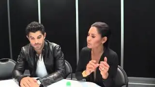 Comic Uno NYCC 2015 Interview with Salli Richardson-Whitfield and Damon Dayoub of Stitchers