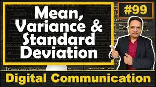 Mean, Variance & Standard Deviation in Random Variable