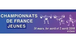 Squat Juniors Hommes 83 &agrave; +120 kg - FRANCE JEUNES FA 2018