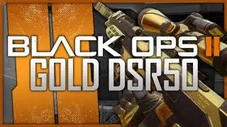 Black Ops 2 - GOLD DSR50 - How to get GOLD/DIAMOND SNIPER and BLOODTHIRSTY MEDALS!