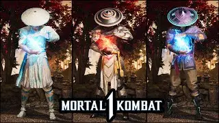 My entire Raiden collection in Mortal Kombat 1 (All Hats, Skins, and Pallets)
