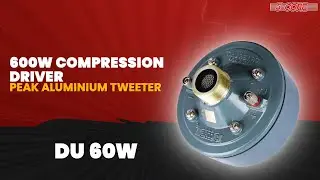 Unleash Powerful Sound with the 5Core 600W Compression Driver!