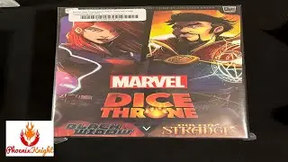 Unboxing Marvel Dice Throne - Black Widow VS. Doctor Strange