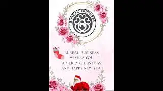 Bureau Business wishes Merry Christmas & New year 2