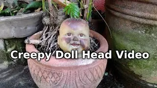 FFmpeg Create YouTube Video Creepy Doll Head Video Image Fades Part 1 of 2