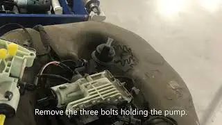How to Replace AdBlue Pump on Mercedes W212