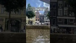 3 Foods in Amsterdam that you must try! #travel #travelling #travellingwithkids #amsterdam #kids