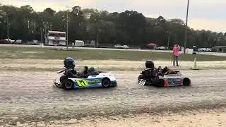 US13 Kart Club Clone 390 Reaper feature 4/19/25 (Peyton Rieben #07x) 2nd
