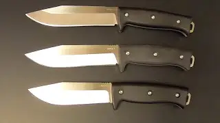 3 Bushcraft/Survival Knives