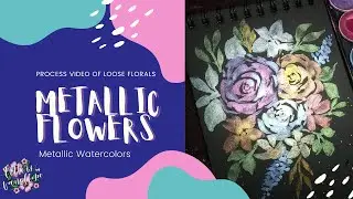 Loose Florals | Metallic | Tokyo Finds