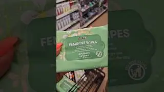 New Orchid Feminine Wipes At Dollar Tree #dollartree #shopping #bodycare