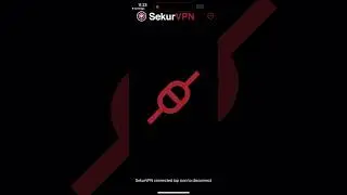 SekurVPN iOS Guide