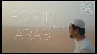 FENOMENA KABUT DI NEGERI ARAB EMIRAT. FOG IN ABU DHABI UAE