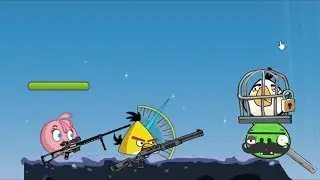 Angry Birds Ultimate Battle - RESCUE MATILDA AFTER SHOOTING BAD PIGS!