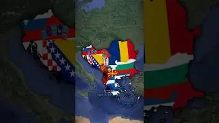 Beauty of Balkan ( Part 4 ) #shorts #balkan #countries