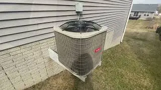 First startup/shutdown of my Bryant Legacy Line central air conditioner for 2023!
