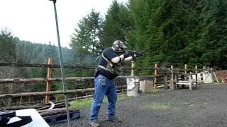 Field testing Mike's M92PAP pistol to krink conversion.
