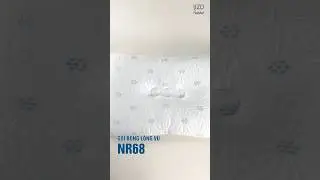 NR68 - Gối si&ecirc;u m&aacute;t lạnh, b&ocirc;ng l&ocirc;ng vũ, chống đau mỏi vai g&aacute;y 45x70cm