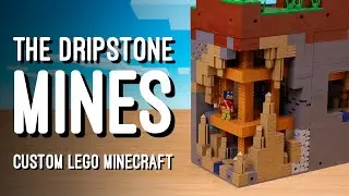 The Dripstone Mineshaft | Custom LEGO Minecraft World