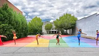 Rainbow 🌈 Ballet: Behind the Scenes of a Colorful Photoshoot  8.24.2025