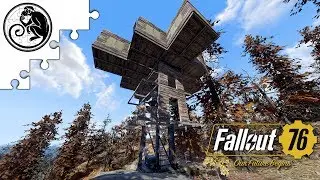Fallout 76 CAMP Build Showcase - Maximally Mobile: Full Budget Base on Single Foundation