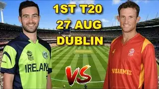 Ireland vs Zimbabwe 1st T20 full match highlights 2021 || DUBLIN || 27 AUG || IRE vs ZIM Highlights