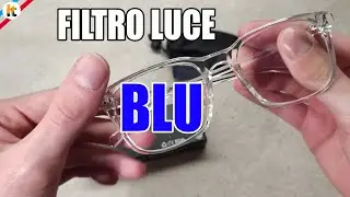 Rensione occhiali FILTRO LUCE BLU e carta protezione NFC/RFID