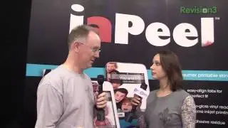 Geek Beat Archives   CES 2011   iaPeel Phone Wraps
