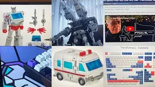 Transformers news Newage H52 Images new fans hobby overload toy revealed Dr Wu, TFcon LA cannon keys