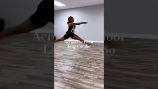 Jazz technique class: Across the floor leaps | #jazzclass #dancetechnique