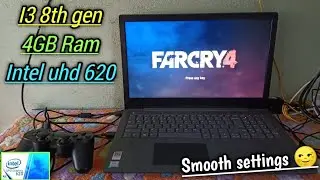 Far Cry 4 Game tested on low end pc|i3 8GB Ram & Intel uhd 620|Smooth settings 😍|