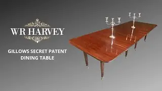#masterclass : Gillows Secret Patent Dining Table