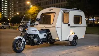 Honda Just Changed Travel Forever with THIS 3-Wheel Camper Bike!