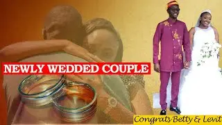 NEWLY WEDDED COUPLE IN TOWN/CONGRATS BEATRICE WATARE & LEVIT