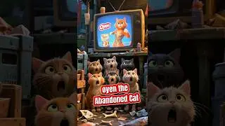 Oyen the Abandoned Cat #OyenTheCat #CatStory #AnimatedShort #Shorts #Inspiration #CraftyToon