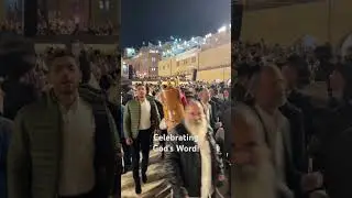 Simchat Torah: Dancing at the Western Wall
