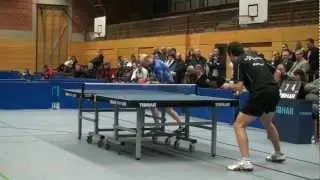 Tischtennis 2.Liga TV Hilpoltstein vs Fortuna Passau 2011 (58) Tomas Demek vs Michael Plattner