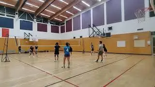 June 21, 2025 Ice Cream Sammies vs Pajama Slammas at Trout Lake CC (PVL) - Playoffs Game 2 Set 3