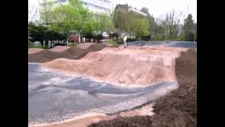 Haggerston Park BMX Track, Hackney, London.