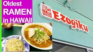 Ezogiku Ramen Oahu Review, Oldest Japanese Ramen Restaurant Shop on Oahu since 1974
